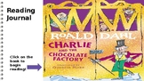 Charlie and the Chocolate Factory Novel Study Reading Journal