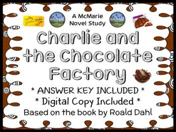 Preview of Charlie and the Chocolate Factory (Roald Dahl) Novel Study  (39 pages)
