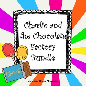 Preview of Charlie and the Chocolate Factory Roald Dahl Novel Study Bundle