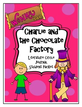 Preview of Charlie and the Great Glass Elevator Literature Circle Journal Student Packet
