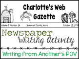 Charlotte's Web - Novel Study - Writing - for 3rd and 4th Grade
