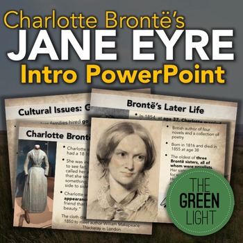 Preview of Charlotte Bronte's Jane Eyre Introductory PowerPoint and Activity