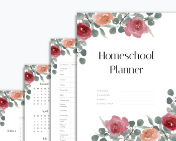 Preview of Charlotte Mason Homeschool Planner