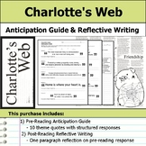 Charlotte's Web - Anticipation Guide & Reflection