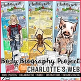 Charlotte's Web, Body Biography Project Bundle, Great for 