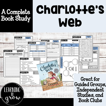 Preview of Charlotte's Web - Book Study
