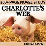 Charlotte's Web Book Study Unit Resource - Novel Study Res