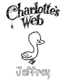 Charlotte's Web Coloring Page - Jeffrey