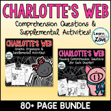 Charlotte's Web Comprehension BUNDLE!!