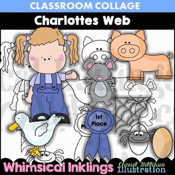 Featured image of post Charlotte s Web Characters Clipart White and illustrated by garth williams