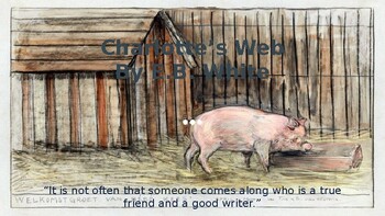 Preview of Charlotte's Web:  Pre-Reading Activities