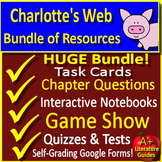 Charlotte's Web Novel Study Unit Activities, Chapter Quest