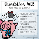 Charlotte's Web - Novel Study - Comprehension activities
