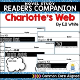 Charlotte's Web Reading Comprehension/ Novel Study Activities
