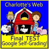 Charlotte's Web TEST Printable Copies and Self-Grading Goo