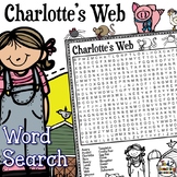 Charlotte's Web Word Search Puzzle Early Finishers Word Se