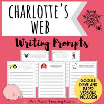 charlotte's web essay prompts