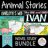 Charlotte's Web and The One and Only Ivan Novel Study Bundle 