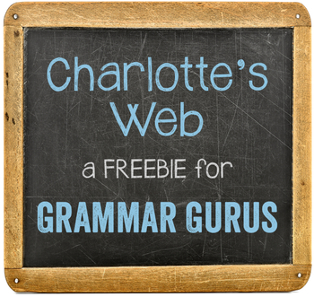 Preview of Charlotte's Web: A Freebie for Grammar Gurus