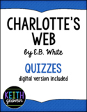 Charlotte's Web:  11 Quizzes (Distance Learning)