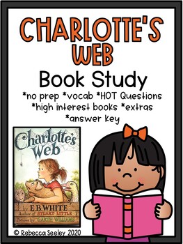 Preview of Charlotte's Web: Book Study