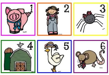 Preview of Charlotte's Web Calendar Pieces