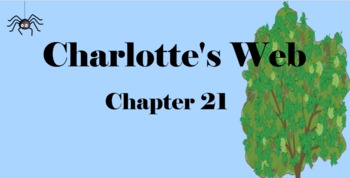 Preview of Charlotte's Web Chapter 21 Mimio & More