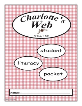 Preview of Charlotte's Web Literacy Packet
