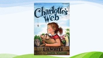 Preview of Charlotte's Web Novel Study Vocabulary Visuals (for ELLs)