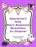 Charlotte's Web Response Packet by Chapter