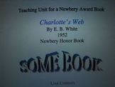 Charlotte's Web Unit for 4th grade