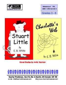 Preview of Charlottes Web and Stuart Little -  Grades 3-6
