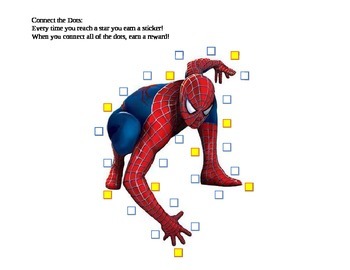 Spiderman Behavior Chart