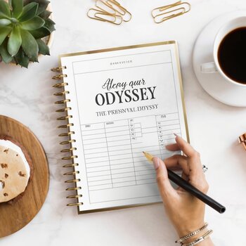 Preview of Chart Your Course: Personal Printable Planner Bundle for a Purposeful Odyssey