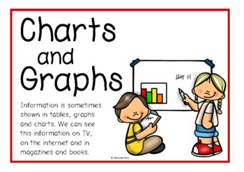 Preview of Charts and Graphs Information Poster Set/Anchor Charts