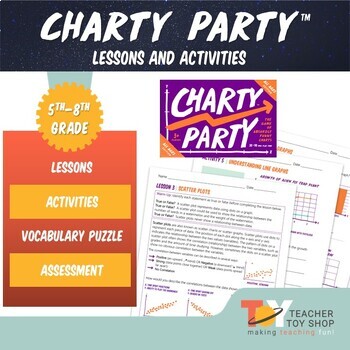 Preview of Graphing Lessons and Activities for Charty Party Game