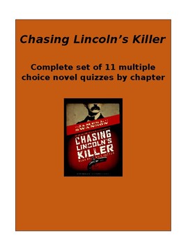 Preview of Chasing Lincoln's Killer - Complete set of 10 quizzes by chapter