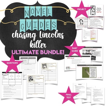 Preview of Chasing Lincoln's Killer Complete Lesson Plan Bundle
