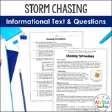 Chasing Tornadoes (Storm Chasers) Reading and Questions
