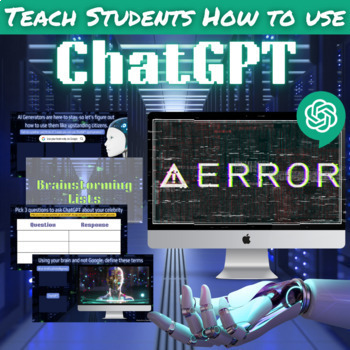 Preview of ChatGPT Activity Slides for Students | How to Use ChatGPT in the Classroom