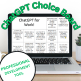 ChatGPT Professional Development Choice Board--Mullet Them