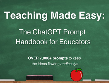 Preview of ChatGPT Prompt Guide for Educators: A Free Guide