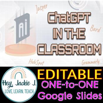 Preview of ChatGPT in the Classroom Junior High School Ethical Use of AI Google Slides Edit