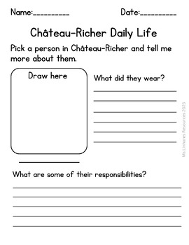 Preview of Château-Richer Daily Life