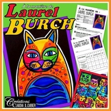 Arts plastiques: Chats à la manière de Laurel Burch plan d