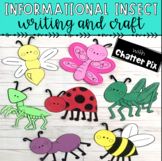 Chatter Pix Informational Insect Crafts, Writing, and Project