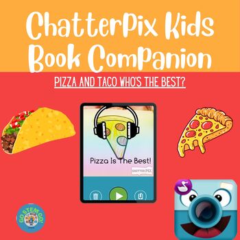 Preview of ChatterPix Kids Book Companion or Primary Opinion Writing Technology Activity