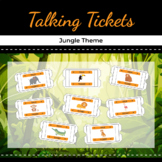 Chatty Students? Try Talk Tickets - Jungle Theme