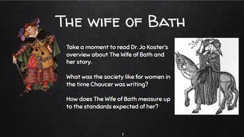 Preview of Chaucer's Wife of Bath: Satire and Feminism