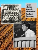 Cesar Chavez Speech Rhetorical Rhetoric Guided Annotations